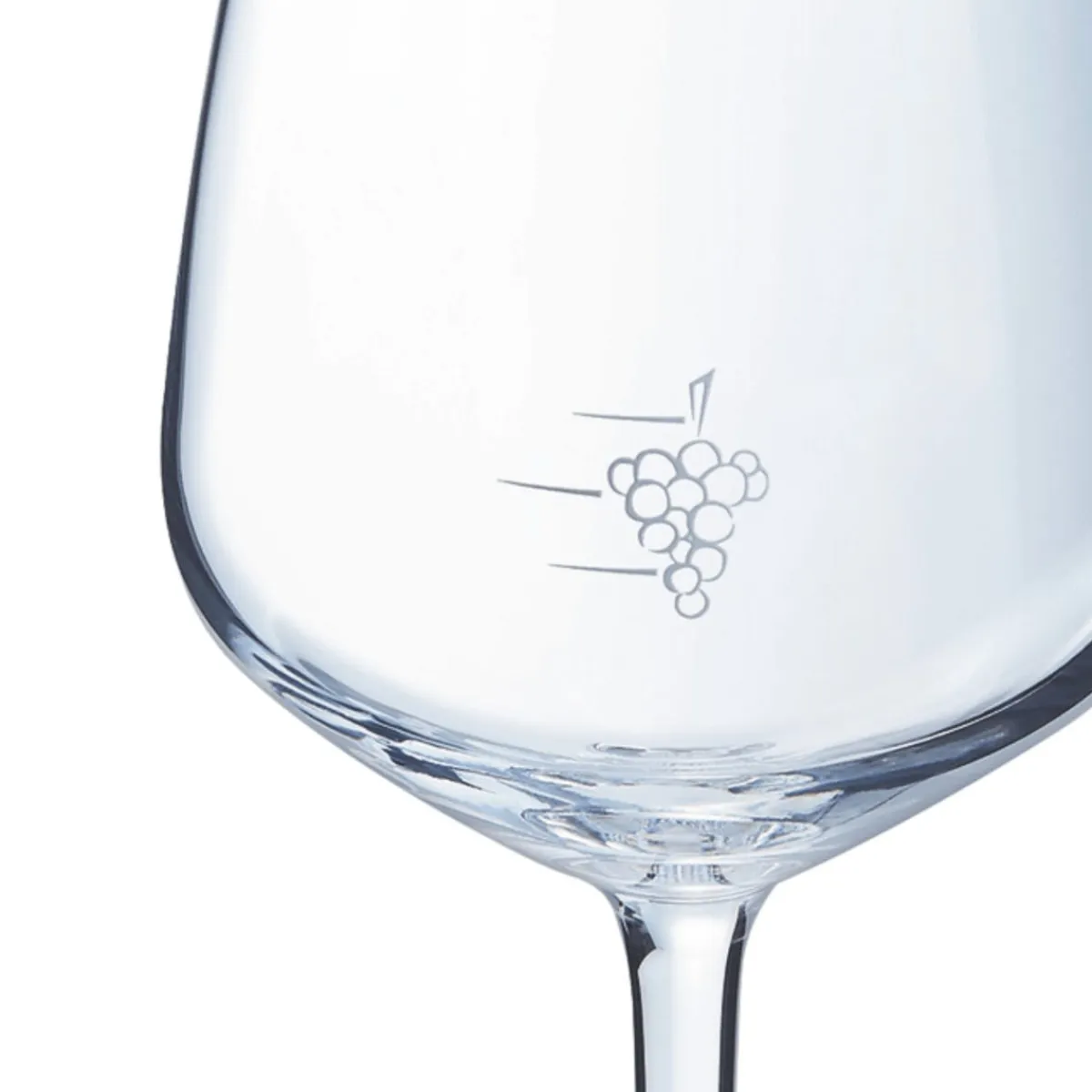 Verre à pied jaugé grappe verre 30 cl V.juliette - ARCOROC