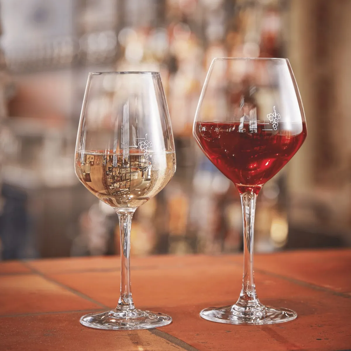 Verre à pied jaugé grappe verre 30 cl V.juliette - ARCOROC