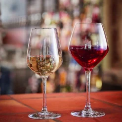 CHEF & SOMMELIER Verre à pied jaugé grappe verre cristallin 35 cl Cabernet Vin Jeunes Discount