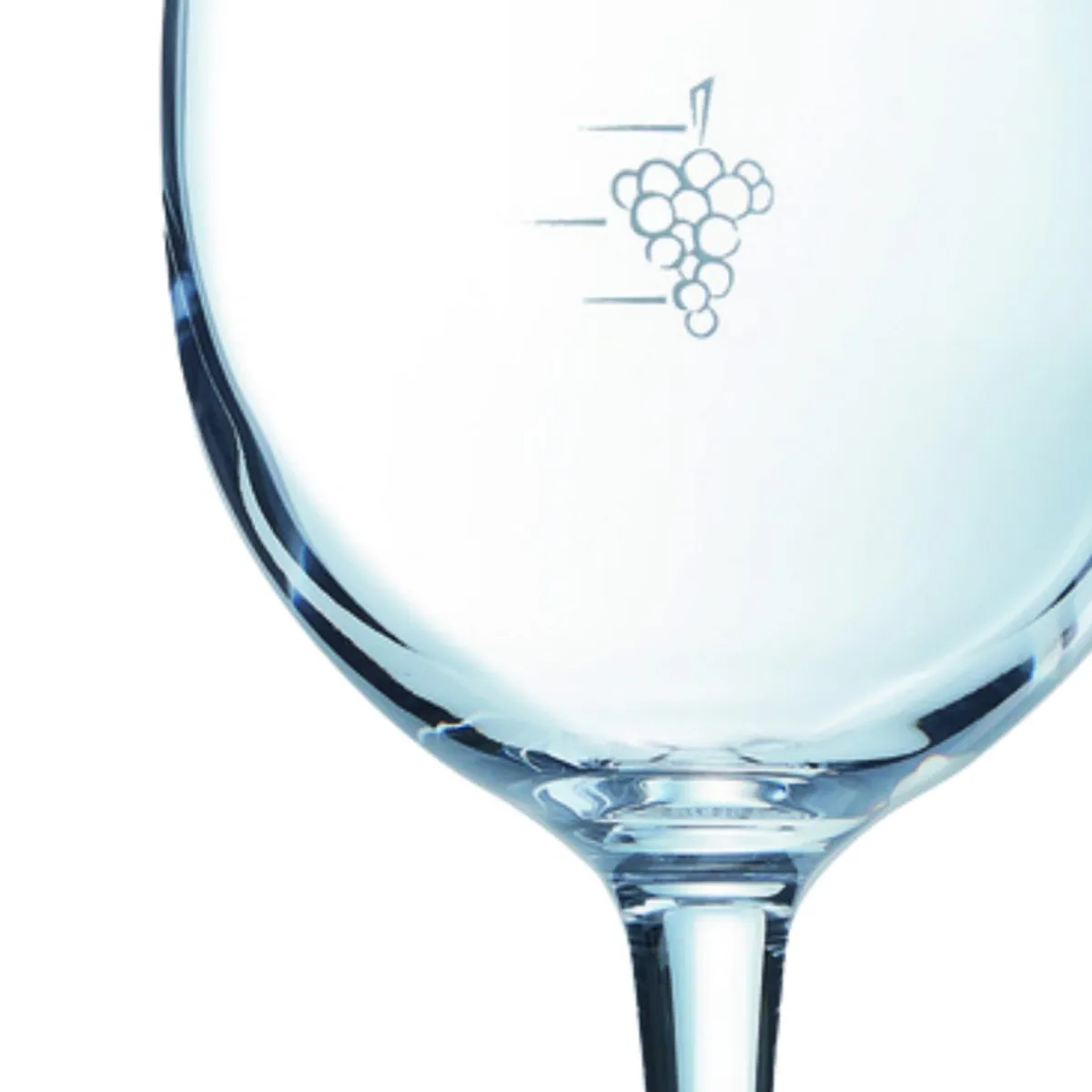 Verre à pied jaugé grappe verre cristallin 35 cl Cabernet - CHEF & SOMMELIER Hot