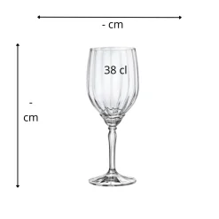 BORMIOLI ROCCO Verre à pied pour vin blanc verre 38 cl Florian Best