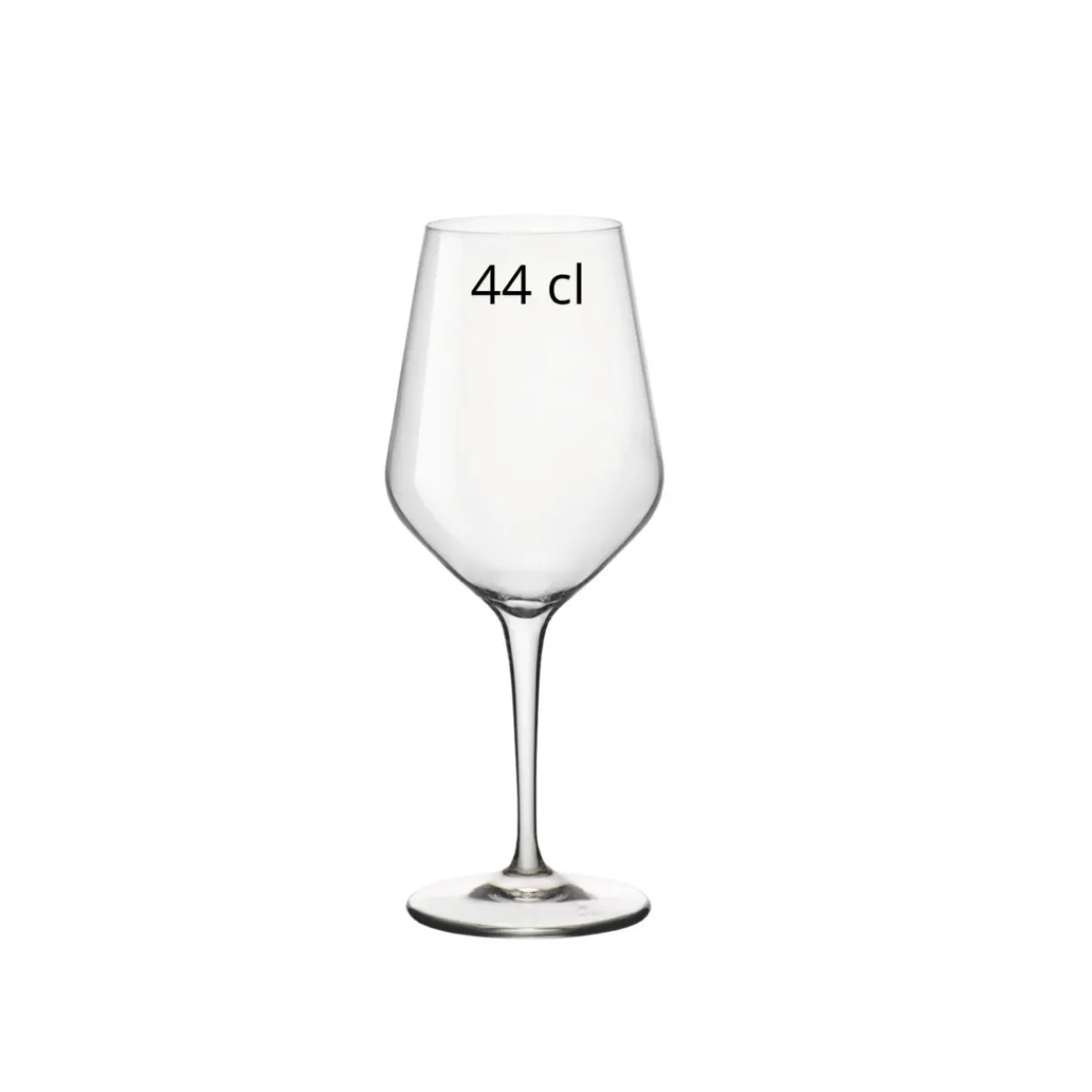 BORMIOLI ROCCO Verre à pied pour vin blanc verre trempé 44 cl Milano Discount