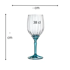 Verre à pied pour vin blanc verre 38 cl Florian - BORMIOLI ROCCO Best