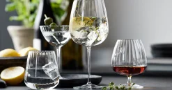 LUIGI BORMIOLI Verre à pied pour vin blanc verre cristallin 55 cl Speakeasies Swing Hot