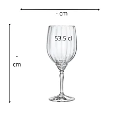 BORMIOLI ROCCO Verre à pied pour vin rouge verre 53,5 cl Florian Clearance