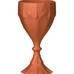 SAINT ROMAIN Verre à pied terracotta fibre végétale 16 cl Banquise Liliroc Outlet