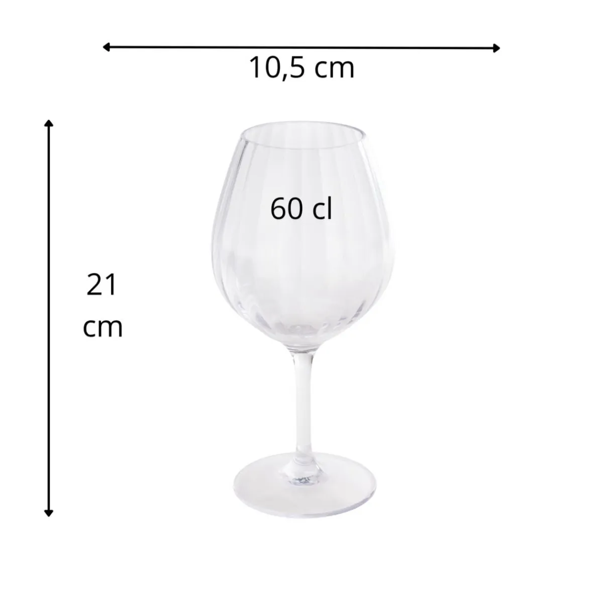 APS Verre à pied tritan 60 cl Perfection Best