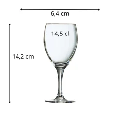 Verre à pied verre 14,5 cl Elegance - ARCOROC Clearance