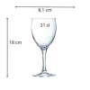 ARCOROC Verre à pied verre 31 cl Elegance Online