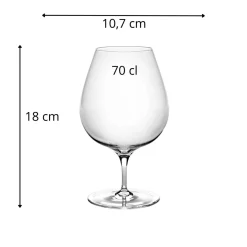 SERAX Verre à pied verre 70 cl Inku