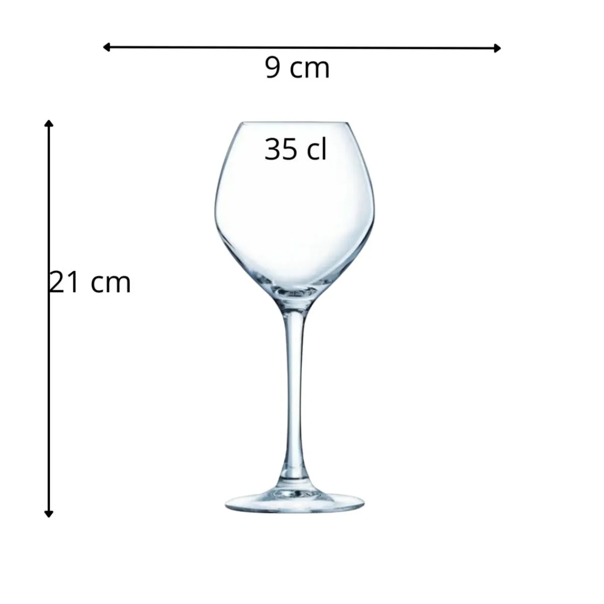 Verre à pied verre 35 cl Magnifique - ARCOROC Online