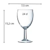 ARCOROC Verre à pied verre 24 cl Savoie