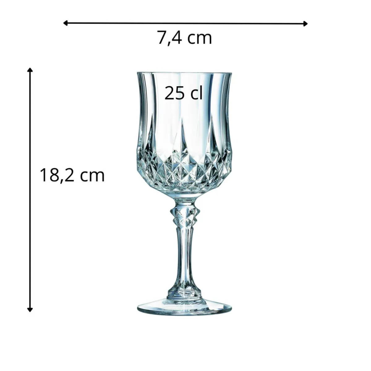 ARCOROC Verre à pied verre 25 cl West Loop Clearance