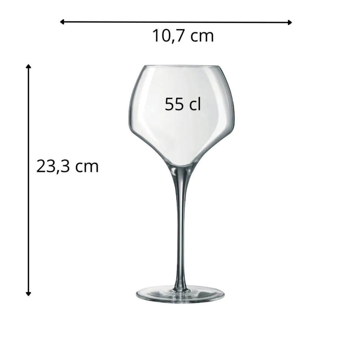 CHEF & SOMMELIER Verre à pied verre cristallin 55 cl Open Up Outlet
