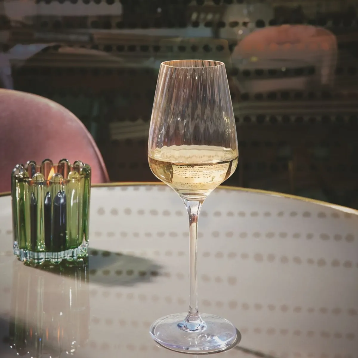 CHEF & SOMMELIER Verre à pied verre cristallin 35 cl Symetrie Discount