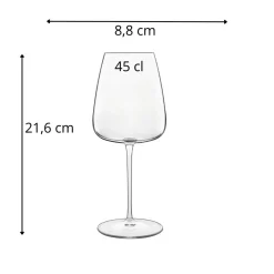 Verre à pied verre cristallin 45 cl Meravigliosi - LUIGI BORMIOLI Outlet