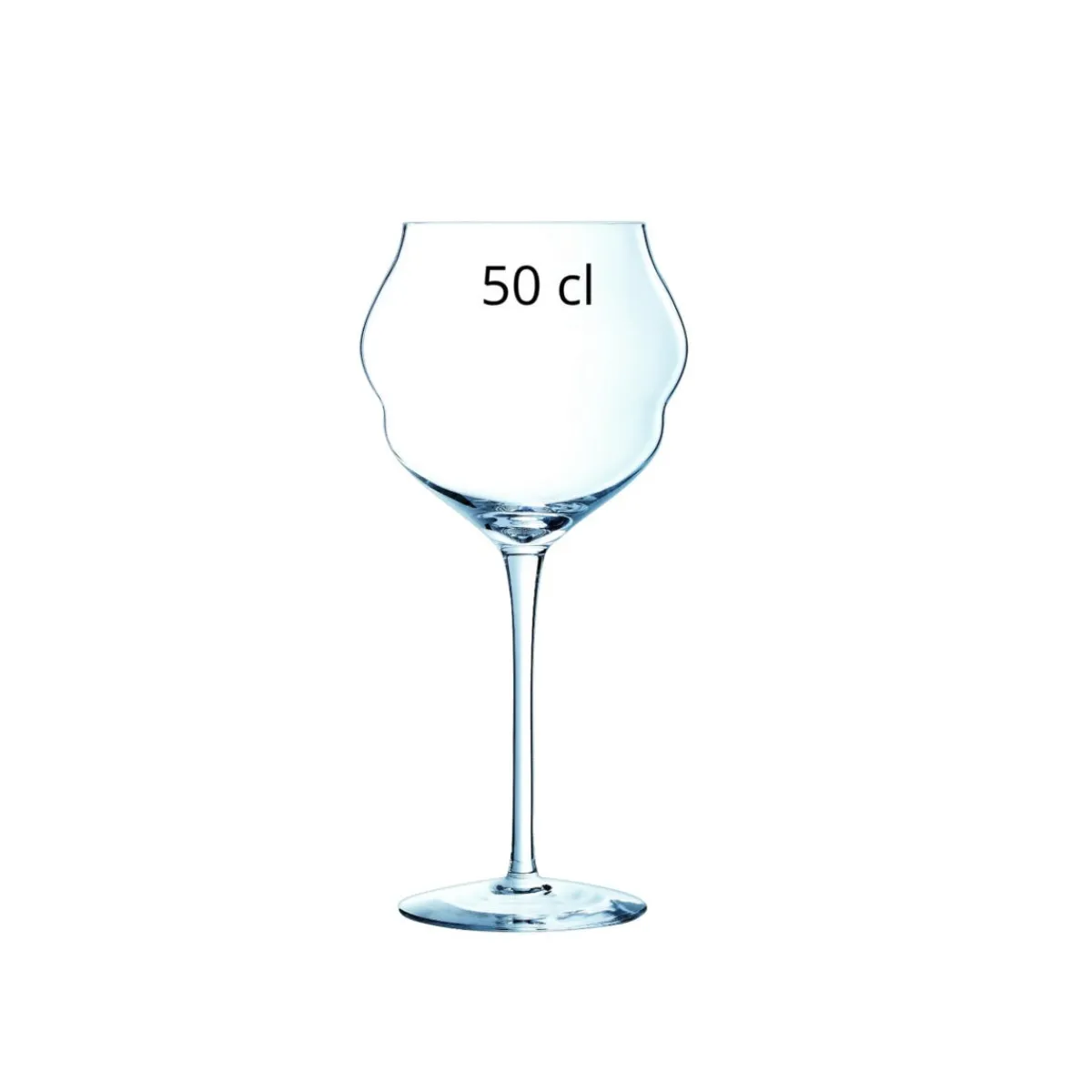 Verre à pied verre cristallin 50 cl Macaron - CHEF & SOMMELIER New
