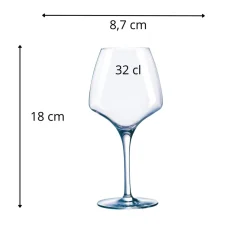 CHEF & SOMMELIER Verre à pied verre cristallin 32 cl Open Up New