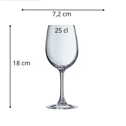 CHEF & SOMMELIER Verre à pied verre cristallin 35 cl Sequence Online