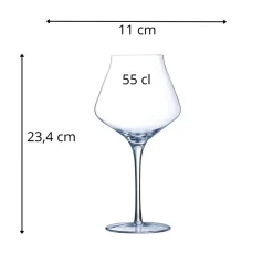 Verre à pied verre cristallin 55 cl Reveal Up - CHEF & SOMMELIER Online