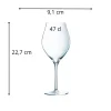 BORMIOLI ROCCO Verre à pied verre cristallin 47 cl Uno Best