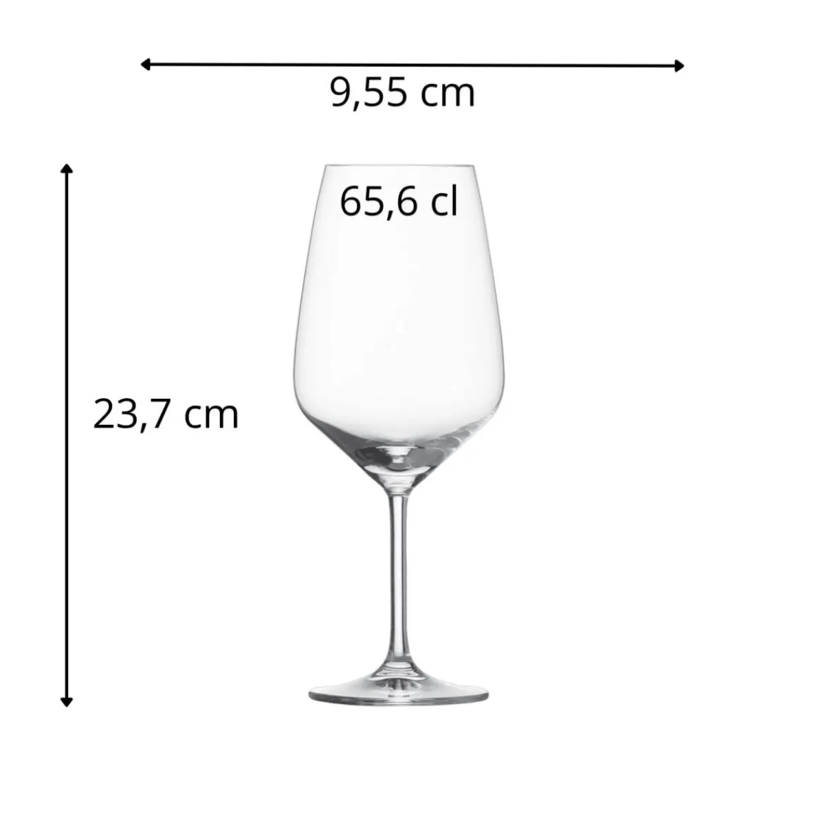 Verre à pied verre cristallin 65,6 cl Taste - SCHOTT ZWIESEL Outlet