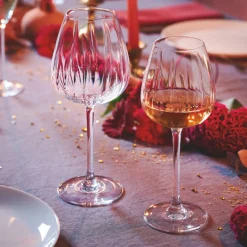 Verre à pied verre cristallin 35 cl Swirly - CRISTAL D'ARQUES New
