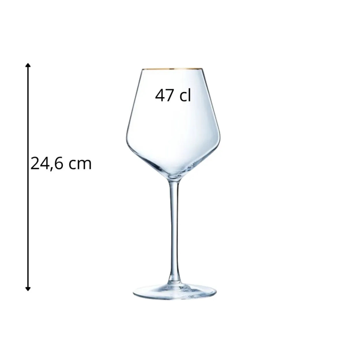CHEF & SOMMELIER Verre à pied verre cristallin 74 cl Sequence Sale