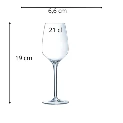 Verre à pied verre cristallin 21 cl Sequence - CHEF & SOMMELIER Hot