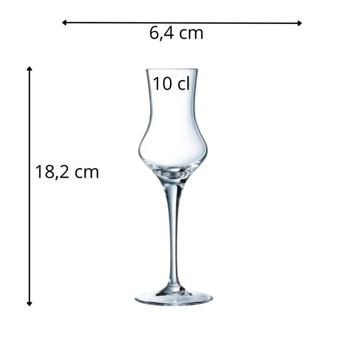 Verre à pied verre cristallin 10 cl Spirits - CHEF & SOMMELIER New
