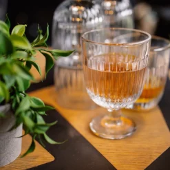 LA ROCHERE Verre à pied verre pressé 22 cl Ouessant Discount