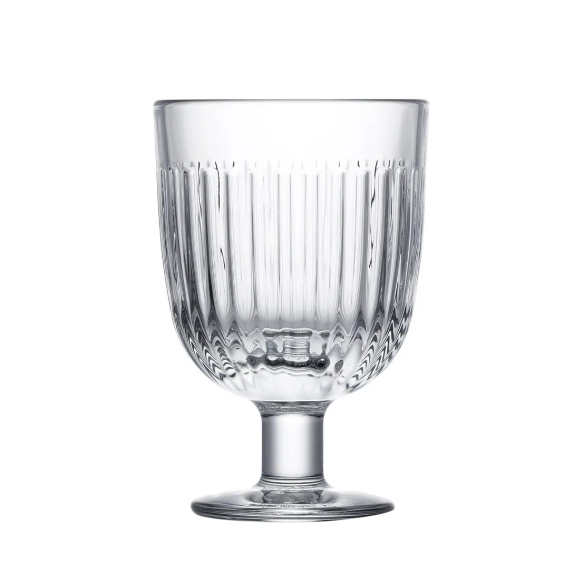 LA ROCHERE Verre à pied verre pressé 22 cl Ouessant Discount