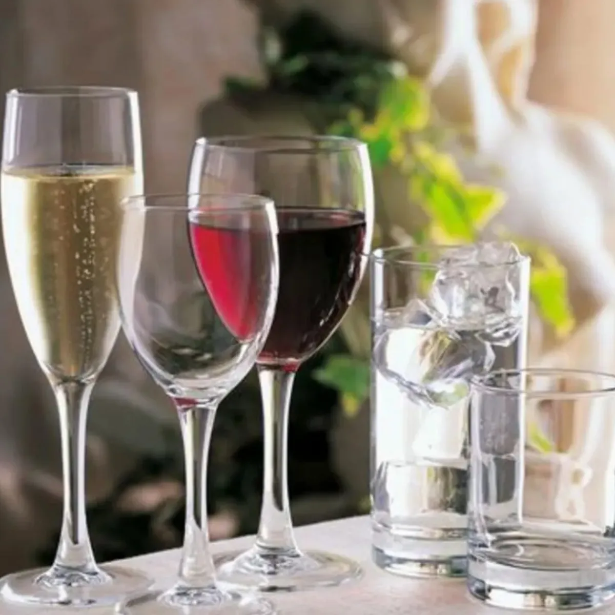 Verre à pied verre trempé 31 cl Princesa - ARCOROC Outlet