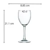 Verre à pied verre trempé 42 cl Princesa - ARCOROC Sale