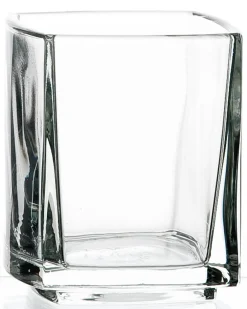 Verrine carré transparent verre pressé 5,5 cm Kube - LA ROCHERE Discount