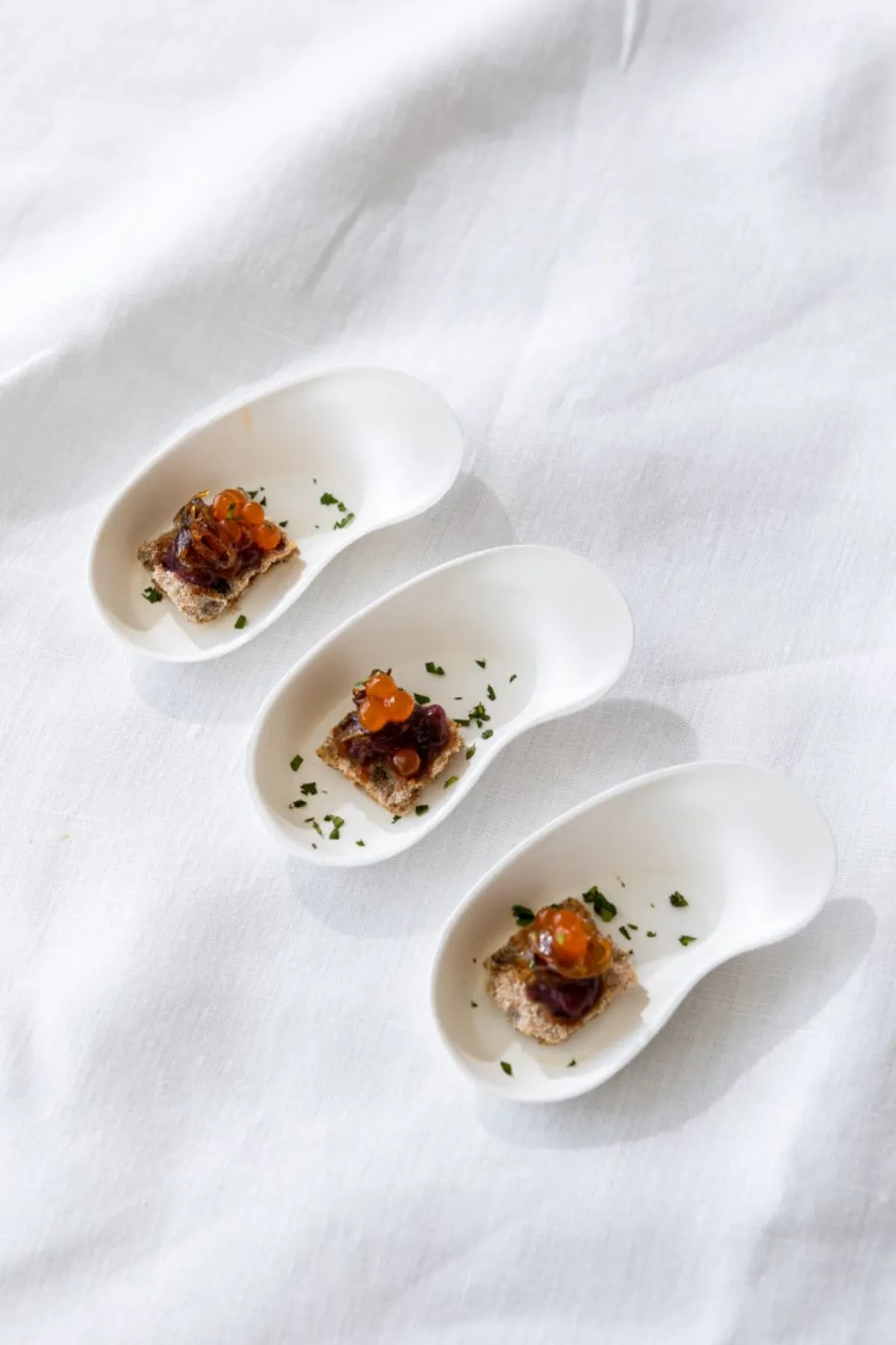 Verrine cuillère blanc 8,9x4,5x1,8 cm Eko - COOKPLAY Sale
