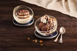 Verrine rond transparent verre pressé Ø 7,7 cm Bubble - LA ROCHERE Sale