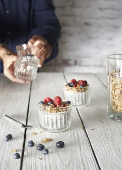 Verrine transparent verre pressé Ø 7 cm Delice - LA ROCHERE New