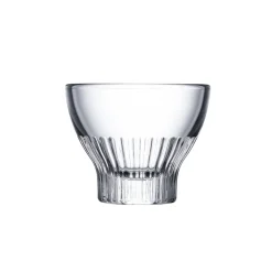 LA ROCHERE Verrine transparent verre pressé Ø 7 cm Ouessant Clearance