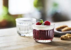LA ROCHERE Verrine transparent verre pressé Ø 9,65 cm Delice
