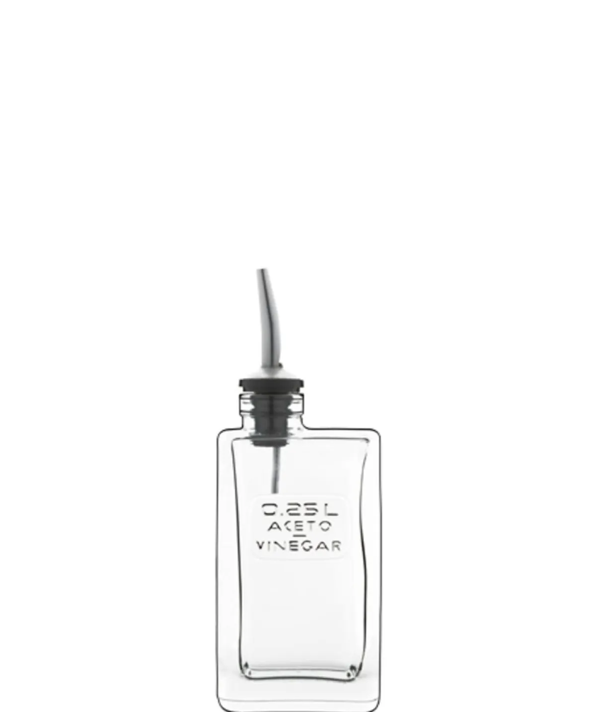 Vinaigrier transparent 7,4x5x14,3 cm Optima - LUIGI BORMIOLI Best
