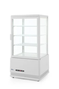 Vitrine refrig 68l blanc blanc froid positif 68 L 4 niveaux - HENDI Clearance