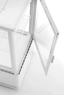 Vitrine refrig 58l blanc blanc froid positif 58 L 3 niveaux - HENDI Outlet