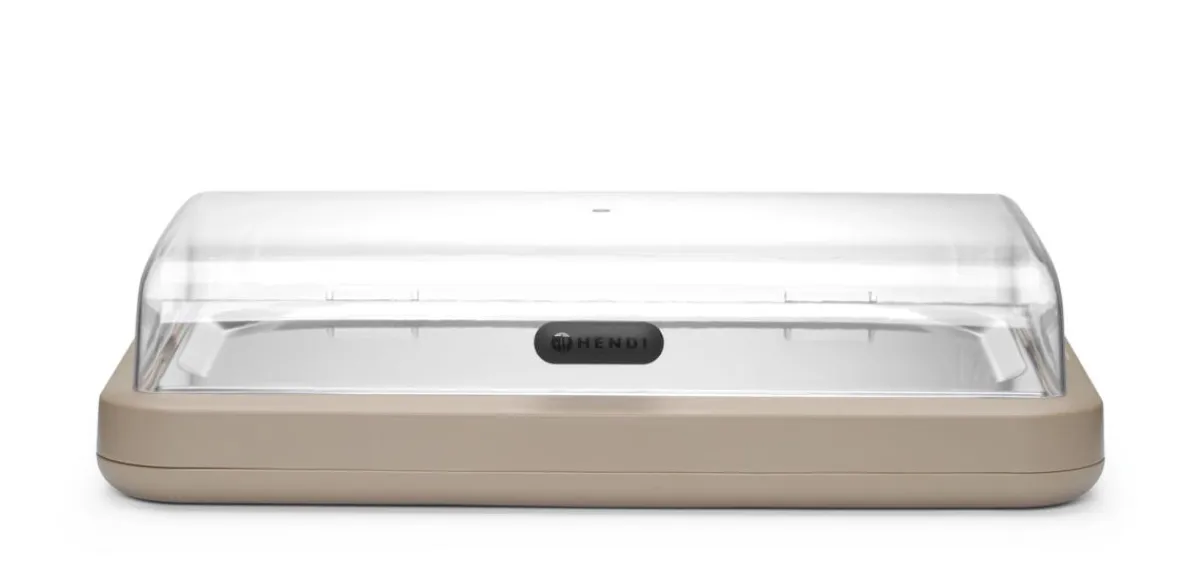Vitrine réfrigérée gn1/1 rectangulaire beige classic Uniq - HENDI Sale