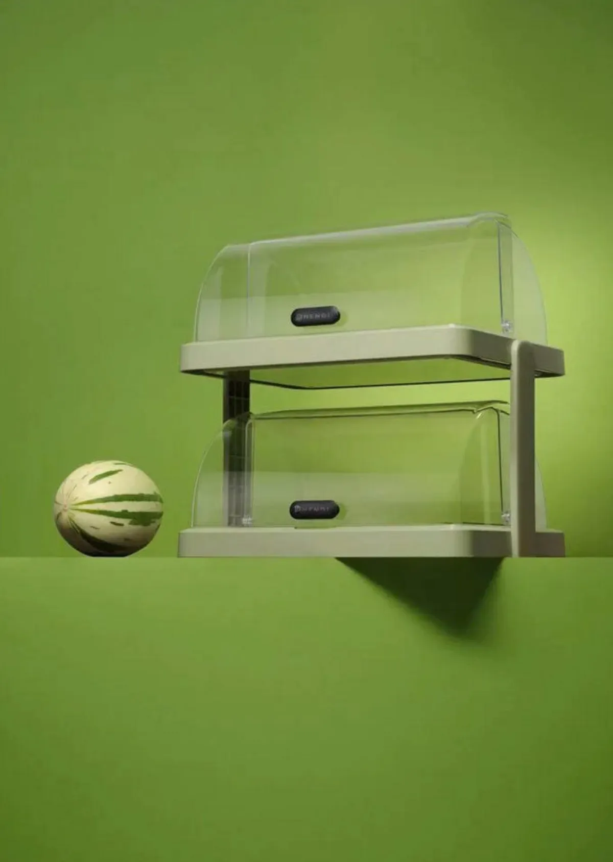 HENDI Vitrine réfrigérée gn1/1 vert roll top Uniq Sale